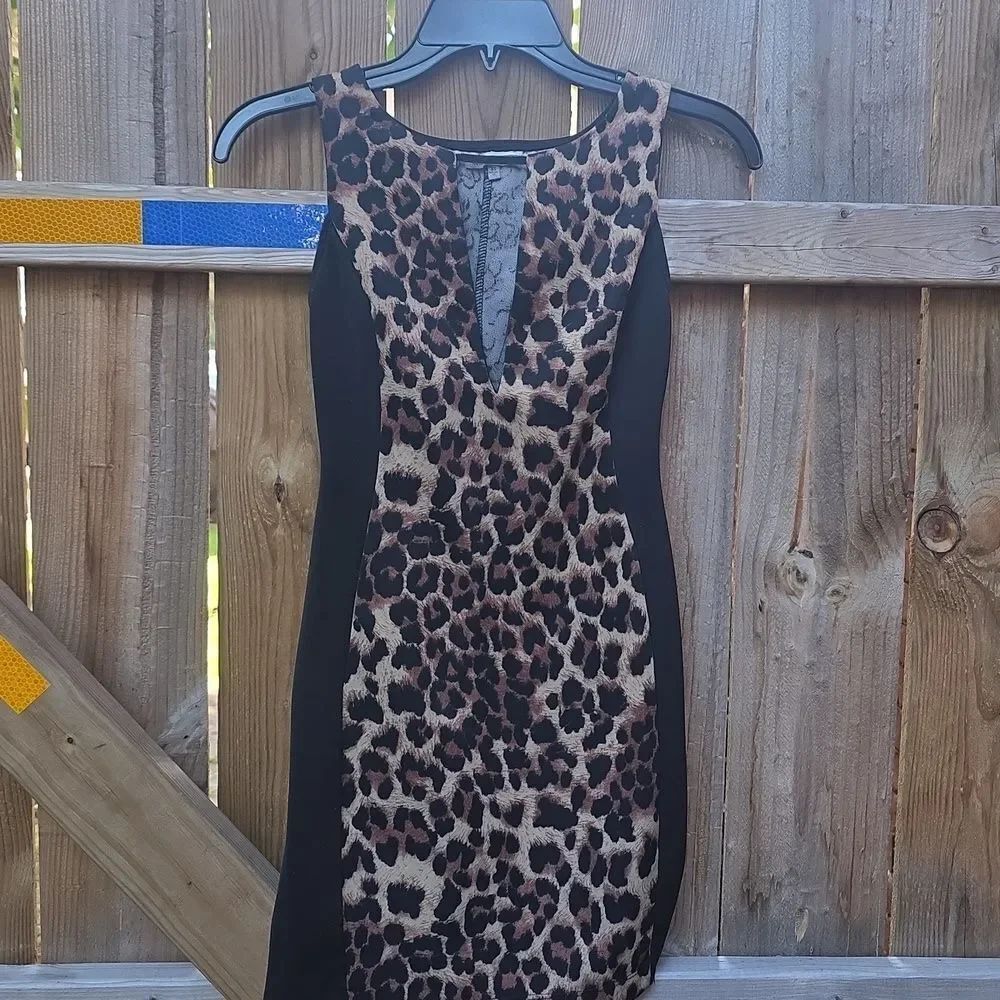 Charlotte Russe Animal Print Dress